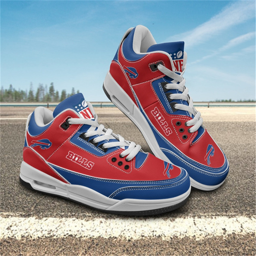 Women's Buffalo Bills Air Jordan 3 Sneakers/Shoes 002